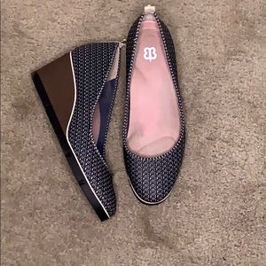 Size 10 blue All Weather Wedges